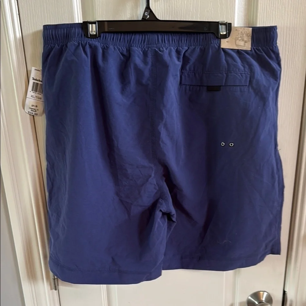 Timberland blue drawstring, swim trunk size extra large